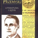 Przejdź do - Rocznik Przemyski tom 49 zeszyt 2. Literatura i Język